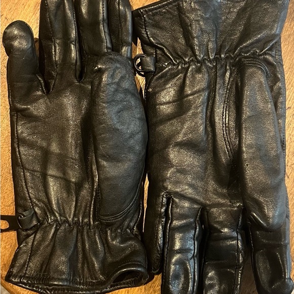 Leather Riding Gloves [M] - Picture 4 of 4